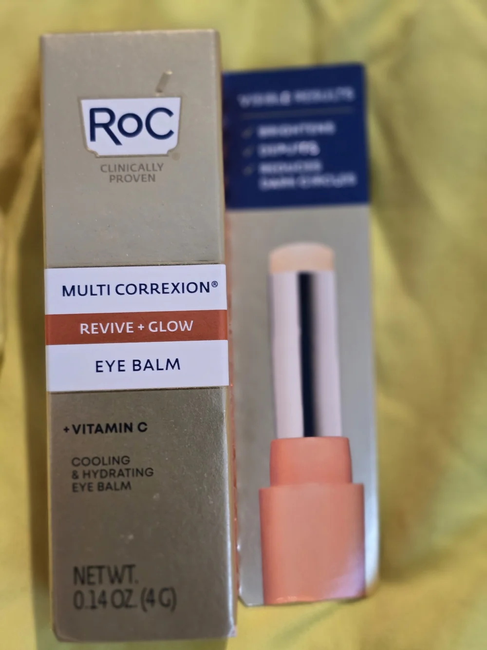 Revive + Glow Eye Balm - Vitamin C Cooling Hydration (Orange)